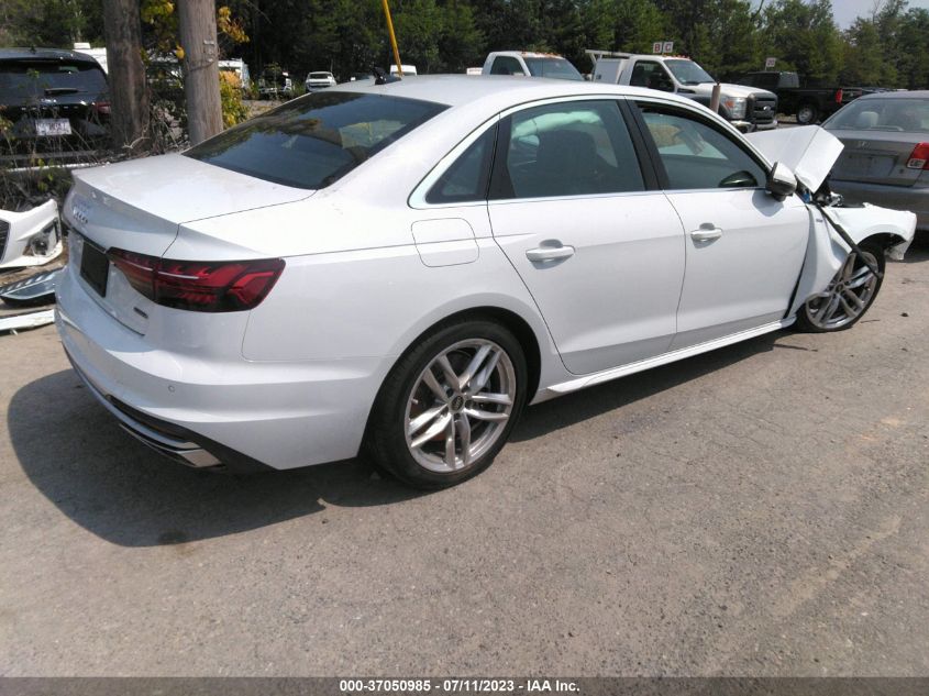 2023 AUDI A4 SEDAN S LINE PREMIUM PLUS - WAUEAAF42PN003818
