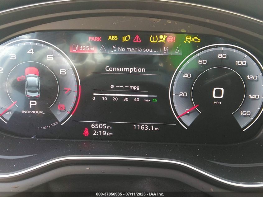 2023 AUDI A4 SEDAN S LINE PREMIUM PLUS - WAUEAAF42PN003818
