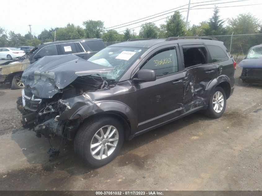 2015 DODGE JOURNEY SXT - 3C4PDCBG3FT743309