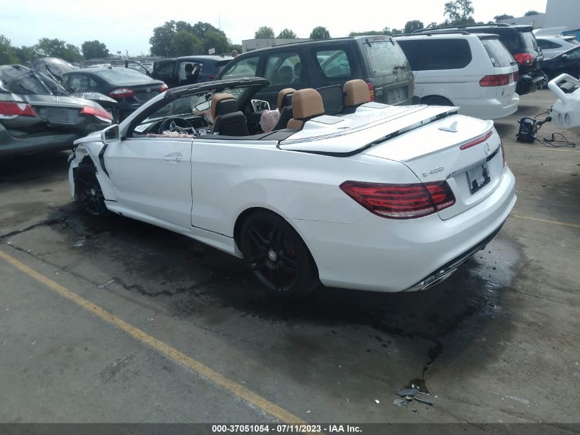 2016 MERCEDES-BENZ E-CLASS E 400 - WDDKK6FF8GF338437
