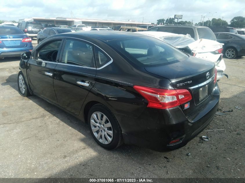 2019 NISSAN SENTRA S/SV/SR/SL - 3N1AB7AP8KY326787