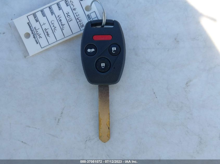 2013 HONDA CIVIC SDN EX - 19XFB2F81DE226428