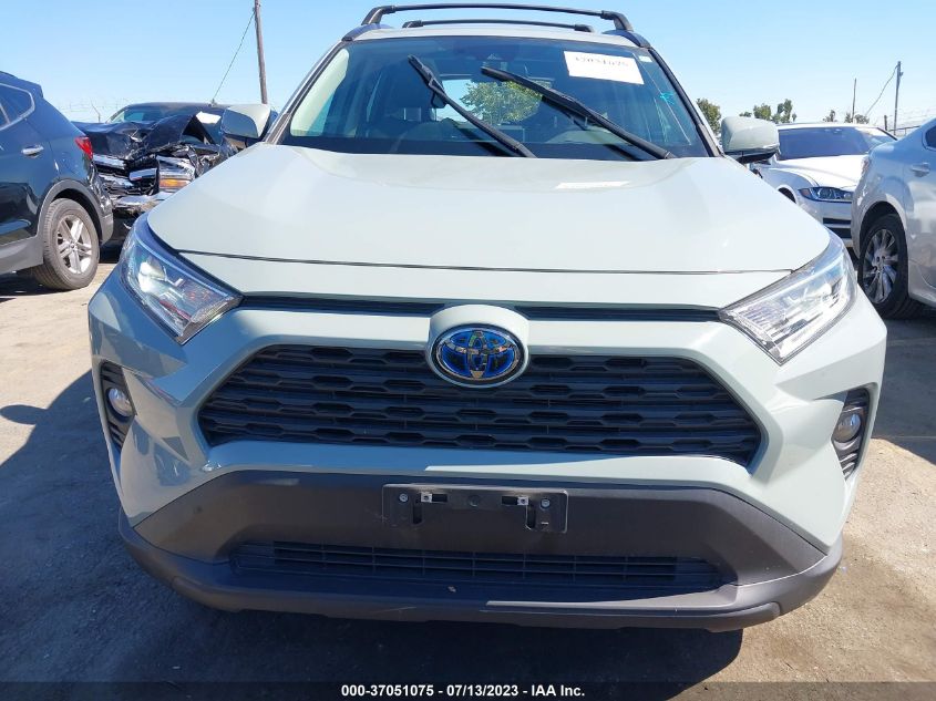 2020 TOYOTA RAV4 HYBRID XLE - 4T3R6RFVXLU004702
