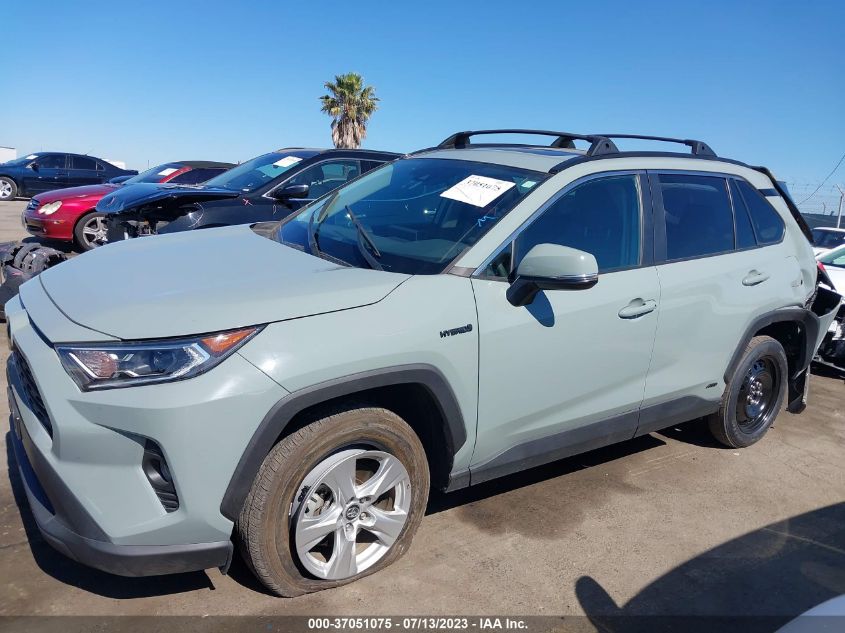2020 TOYOTA RAV4 HYBRID XLE - 4T3R6RFVXLU004702