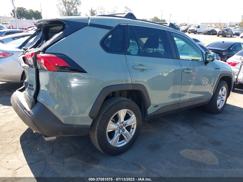 2020 TOYOTA RAV4 HYBRID XLE - 4T3R6RFVXLU004702