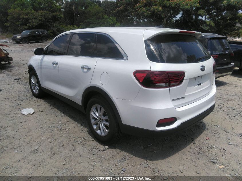 2019 KIA SORENTO LX - 5XYPG4A31KG539329