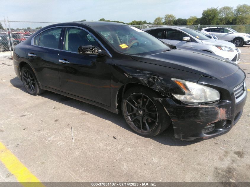 2014 NISSAN MAXIMA S/SV - 1N4AA5AP9EC473398
