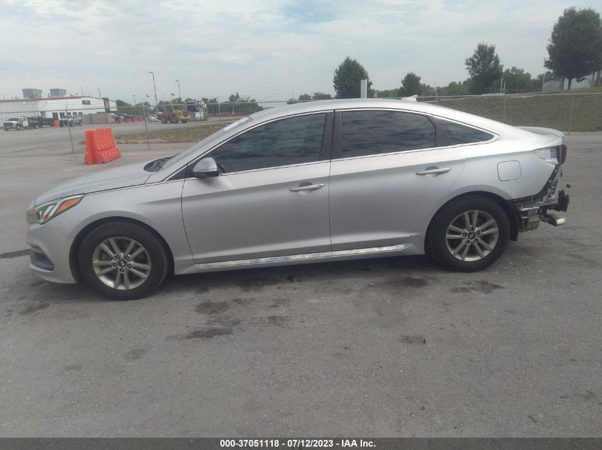 2016 HYUNDAI SONATA 2.4L SPORT - 5NPE34AFXGH434169