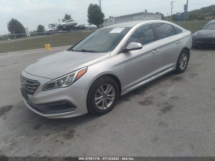 2016 HYUNDAI SONATA 2.4L SPORT - 5NPE34AFXGH434169