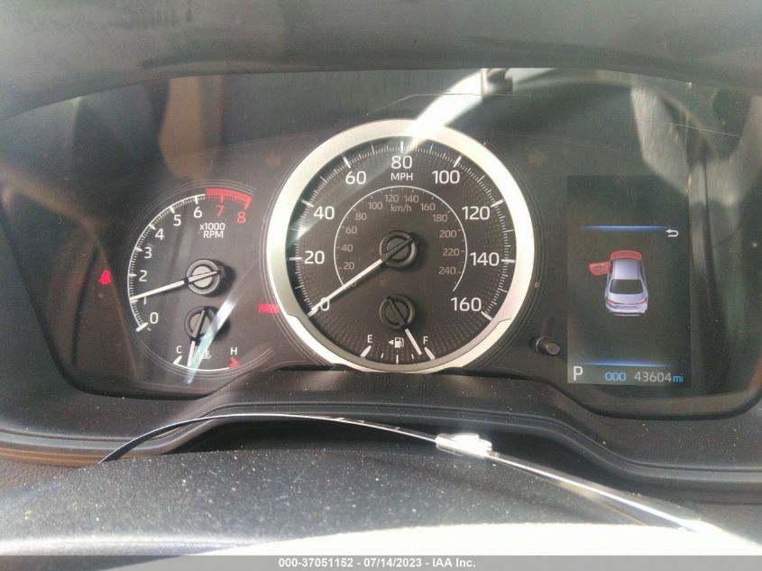 2022 TOYOTA COROLLA LE - 5YFEPMAE5NP278070