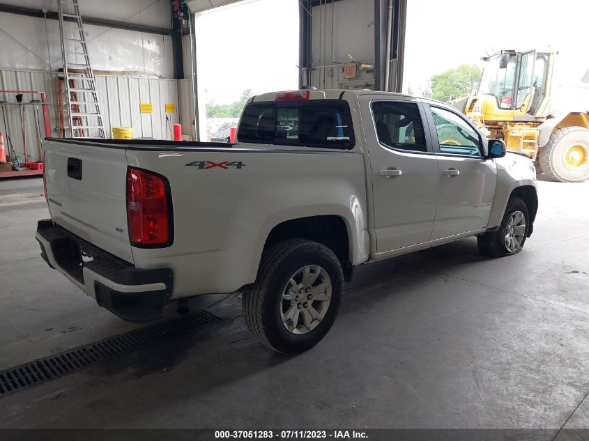 2022 CHEVROLET COLORADO 4WD LT - 1GCGTCEN6N1248394