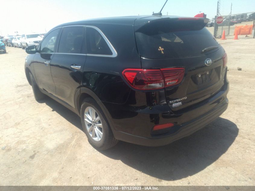 2019 KIA SORENTO L - 5XYPG4A33KG566595