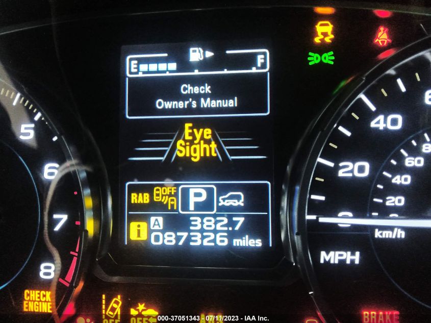 2017 SUBARU FORESTER TOURING - JF2SJAWC4HH422784