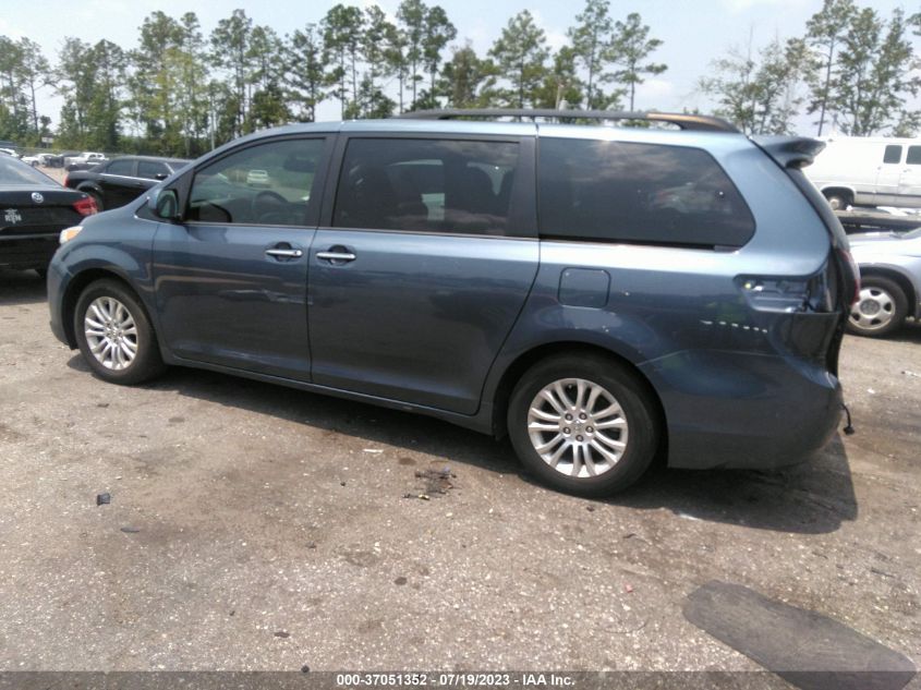 2015 TOYOTA SIENNA XLE/XLE AAS/LTD - 5TDYK3DC3FS664043
