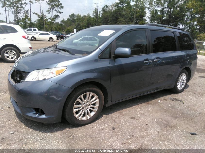 2015 TOYOTA SIENNA XLE/XLE AAS/LTD - 5TDYK3DC3FS664043
