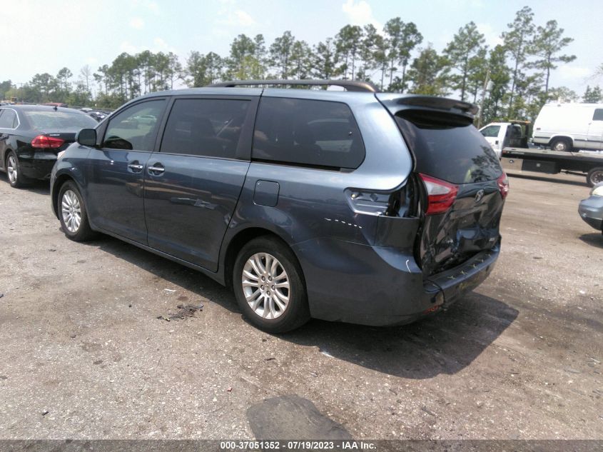 2015 TOYOTA SIENNA XLE/XLE AAS/LTD - 5TDYK3DC3FS664043