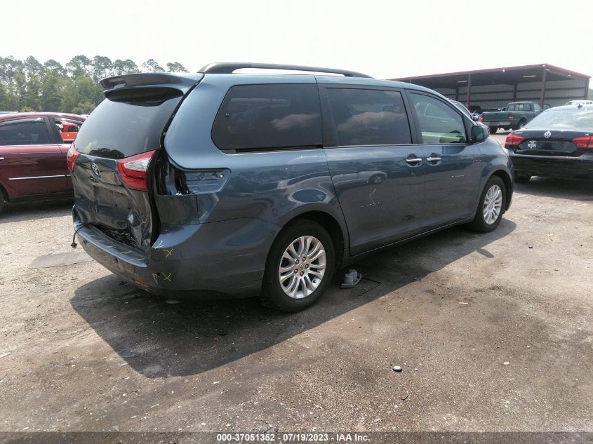 2015 TOYOTA SIENNA XLE/XLE AAS/LTD - 5TDYK3DC3FS664043