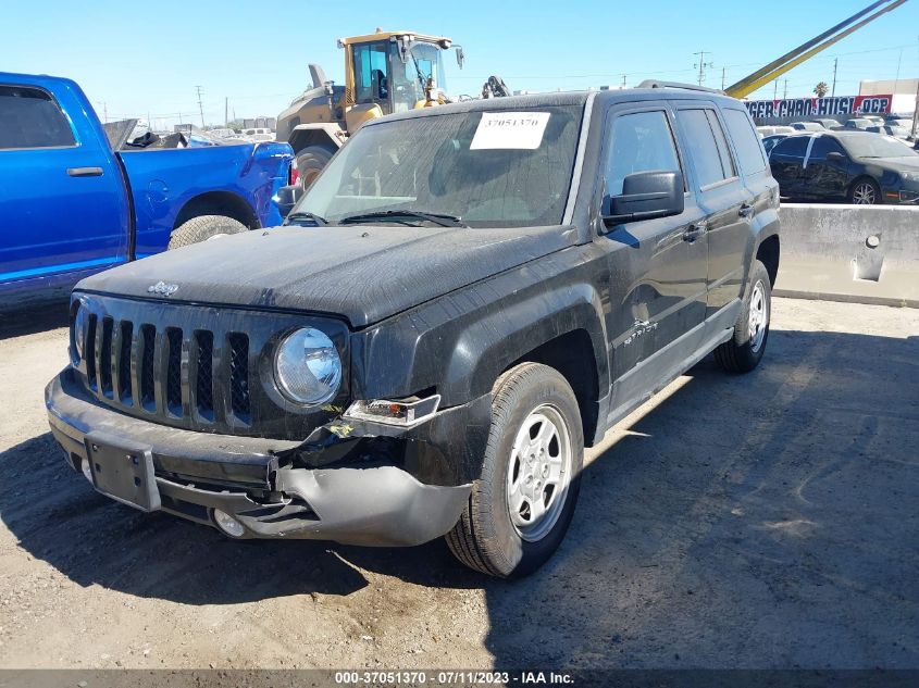 2016 JEEP PATRIOT SPORT - 1C4NJPBA6GD664890