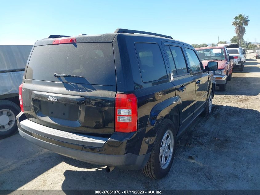 2016 JEEP PATRIOT SPORT - 1C4NJPBA6GD664890