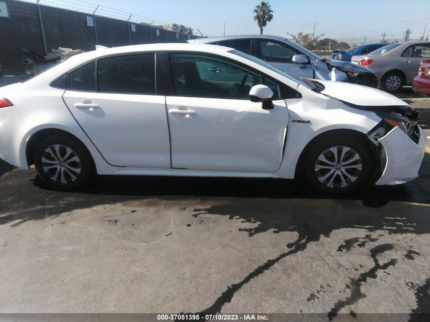 2020 TOYOTA COROLLA HYBRID LE - JTDEBRBE7LJ023593