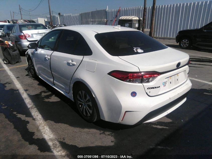 2020 TOYOTA COROLLA HYBRID LE - JTDEBRBE7LJ023593