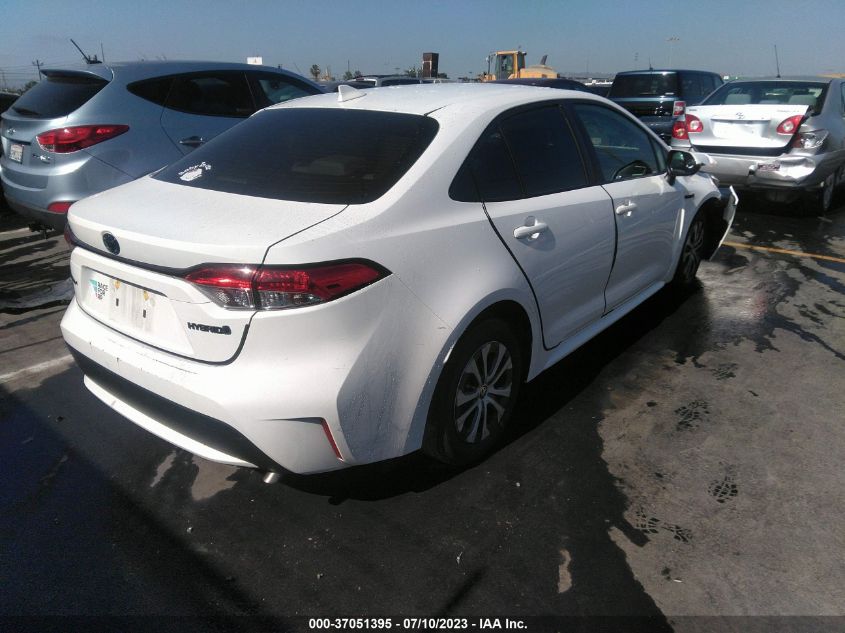 2020 TOYOTA COROLLA HYBRID LE - JTDEBRBE7LJ023593