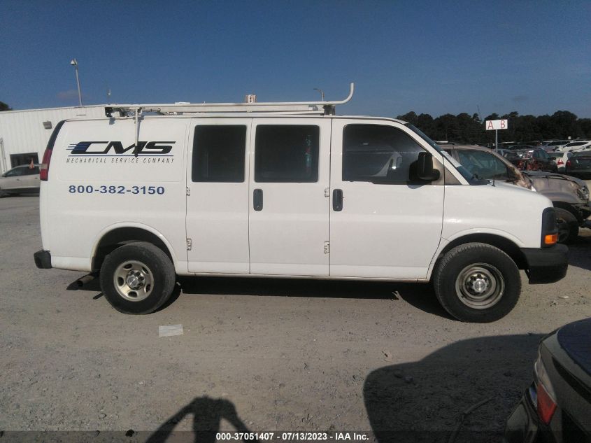 2015 CHEVROLET EXPRESS CARGO VAN - 1GCWGFCF7F1279250