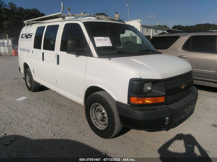 2015 CHEVROLET EXPRESS CARGO VAN - 1GCWGFCF7F1279250