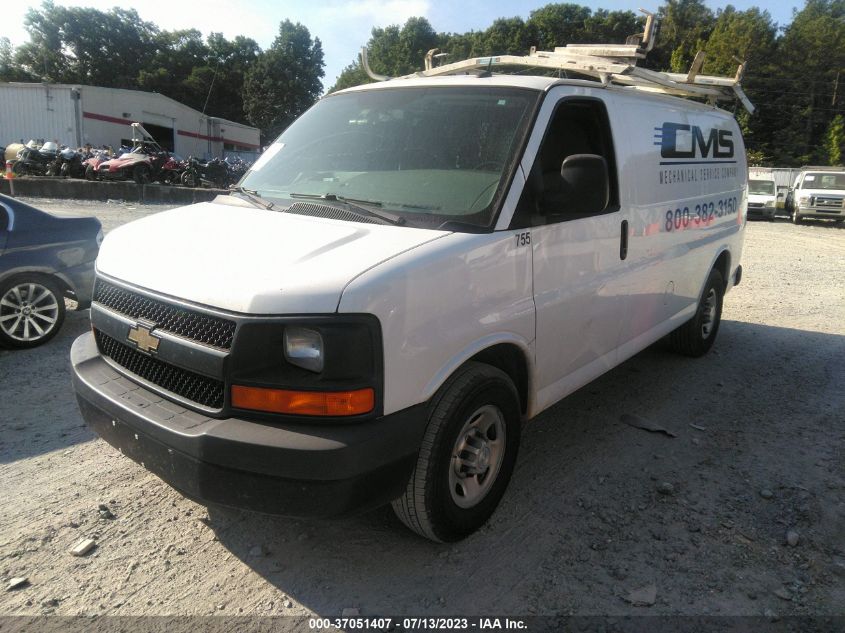 2015 CHEVROLET EXPRESS CARGO VAN - 1GCWGFCF7F1279250