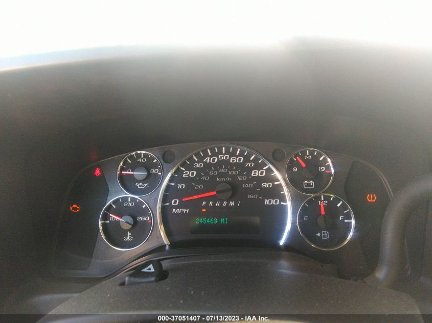 2015 CHEVROLET EXPRESS CARGO VAN - 1GCWGFCF7F1279250