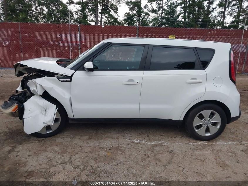 2016 KIA SOUL BASE - KNDJN2A21G7376063