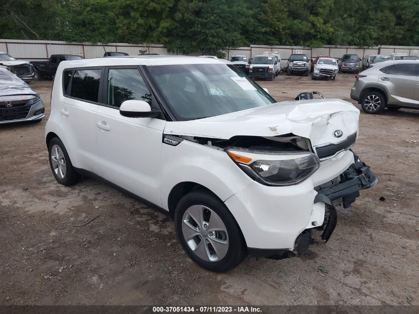 2016 KIA SOUL BASE - KNDJN2A21G7376063