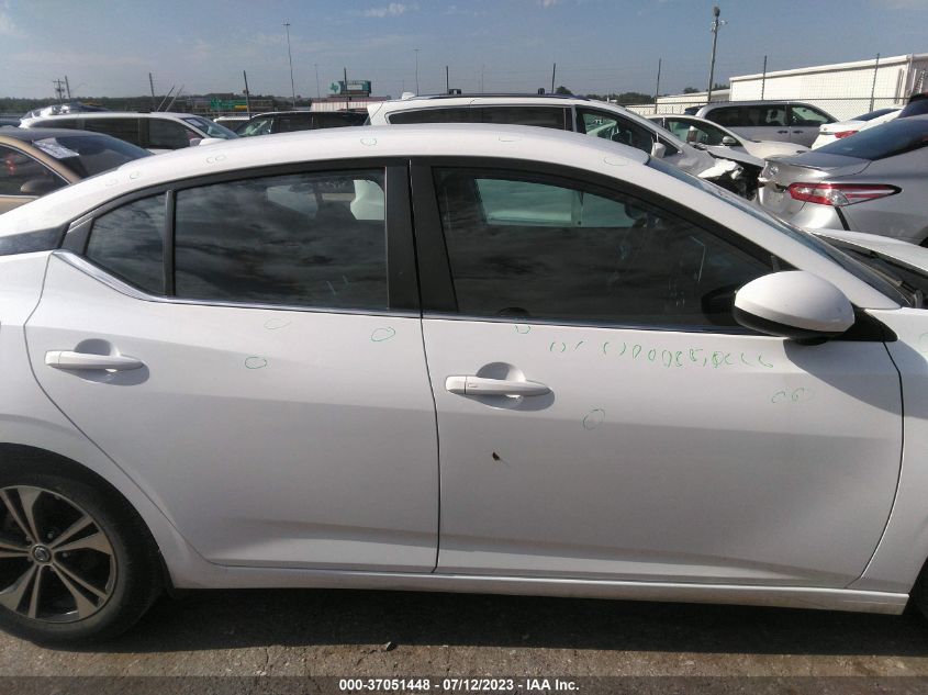 2022 NISSAN SENTRA SV - 3N1AB8CV4NY221721