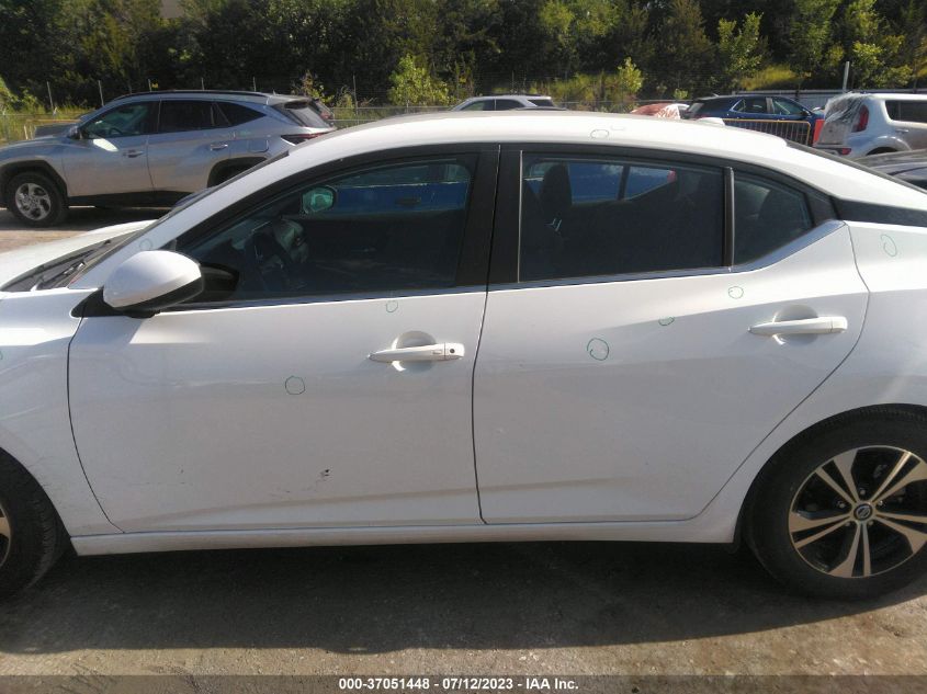 2022 NISSAN SENTRA SV - 3N1AB8CV4NY221721