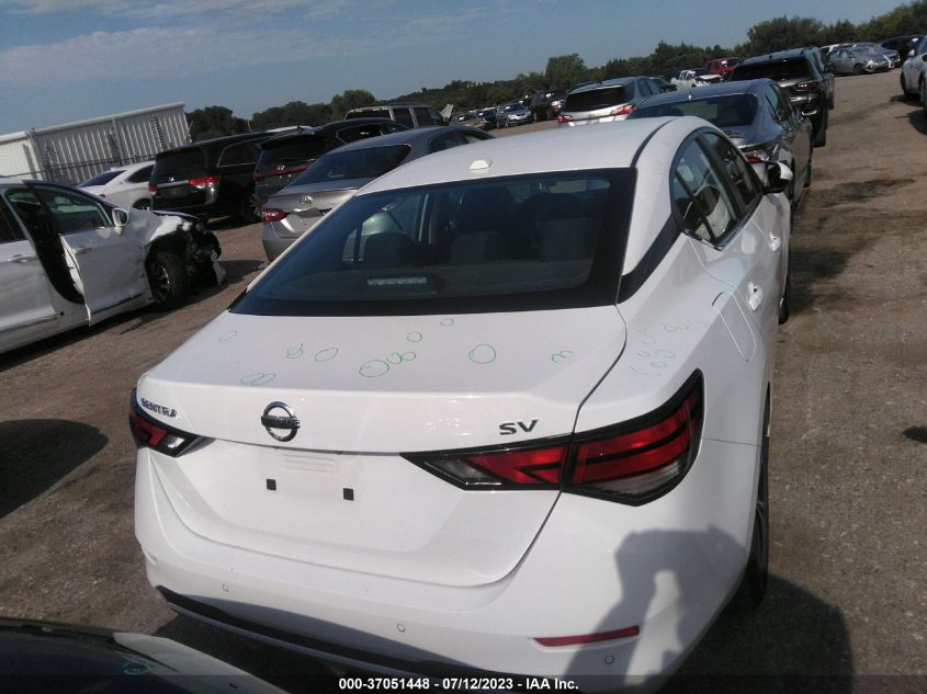 2022 NISSAN SENTRA SV - 3N1AB8CV4NY221721