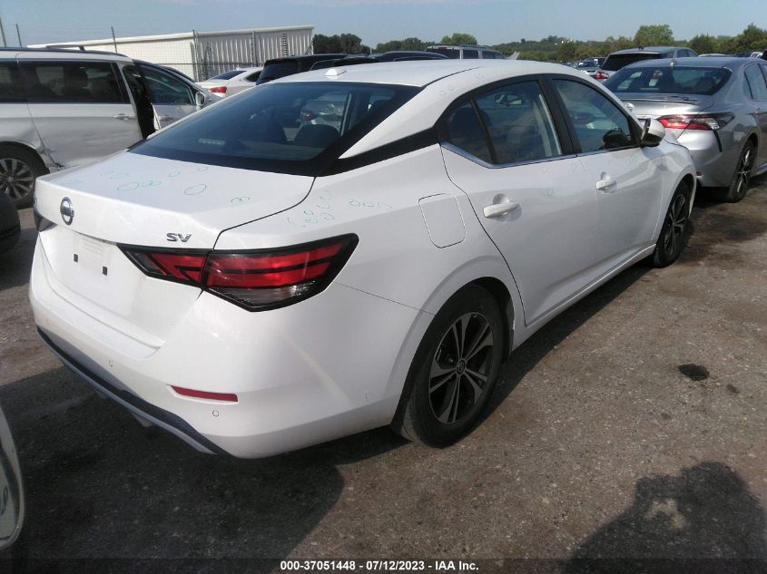 2022 NISSAN SENTRA SV - 3N1AB8CV4NY221721