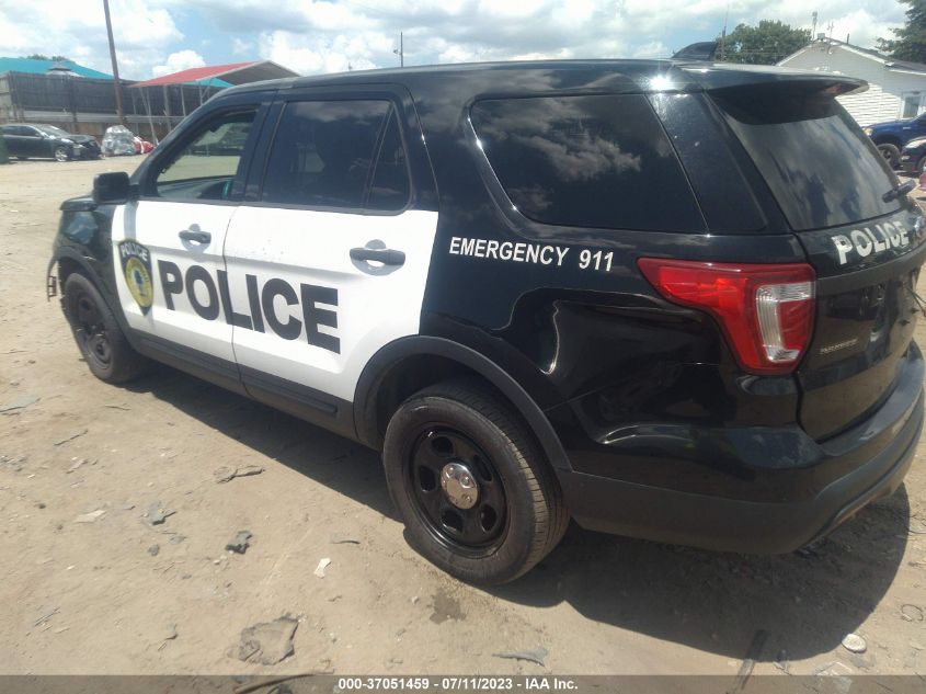 2016 FORD UTILITY POLICE 1FM5K8AR3GGC73040