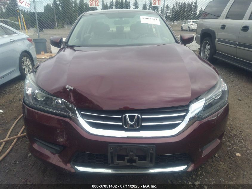 2014 HONDA ACCORD SEDAN LX - 1HGCR2F35EA050928