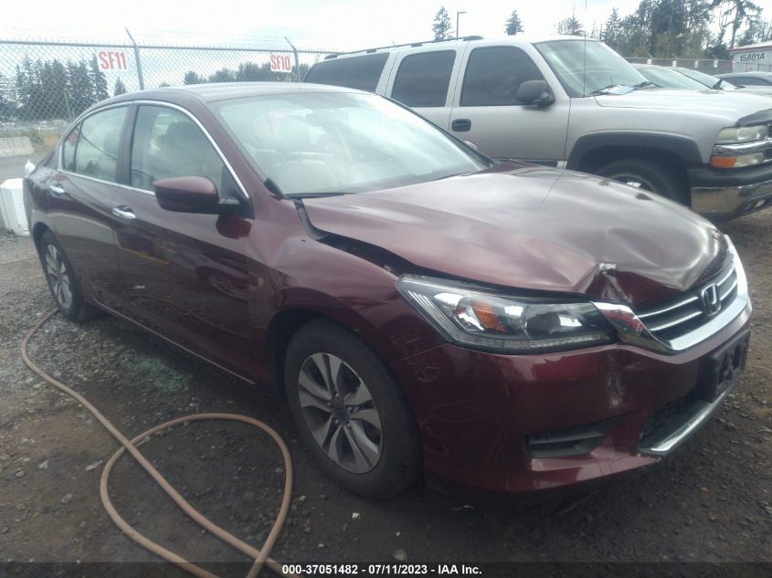 2014 HONDA ACCORD SEDAN LX - 1HGCR2F35EA050928