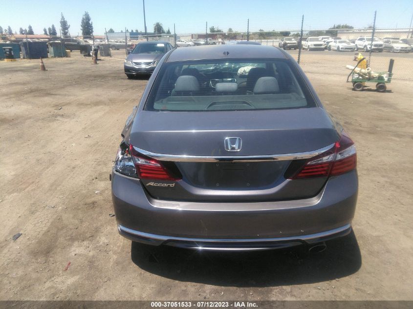 2016 HONDA ACCORD SEDAN EX - 1HGCR2F79GA001625