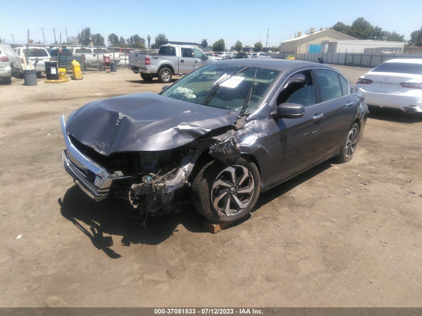2016 HONDA ACCORD SEDAN EX - 1HGCR2F79GA001625