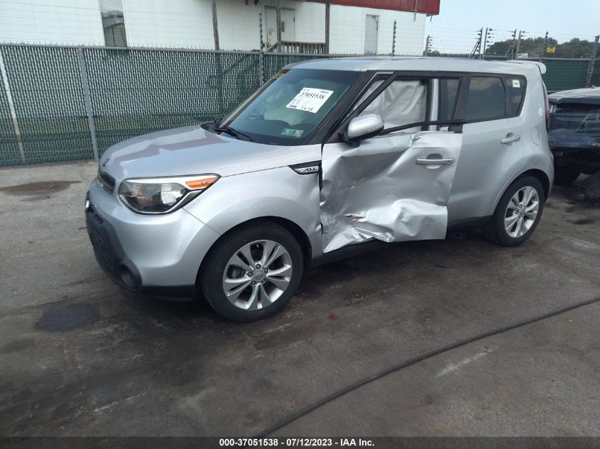 2014 KIA SOUL + - KNDJP3A5XE7711957
