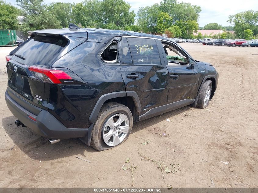 2020 TOYOTA RAV4 HYBRID XLE - JTMRWRFV5LD071415