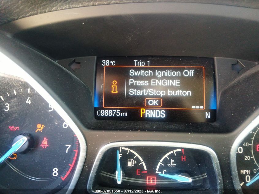 2017 FORD FOCUS TITANIUM - 1FADP3J27HL288128