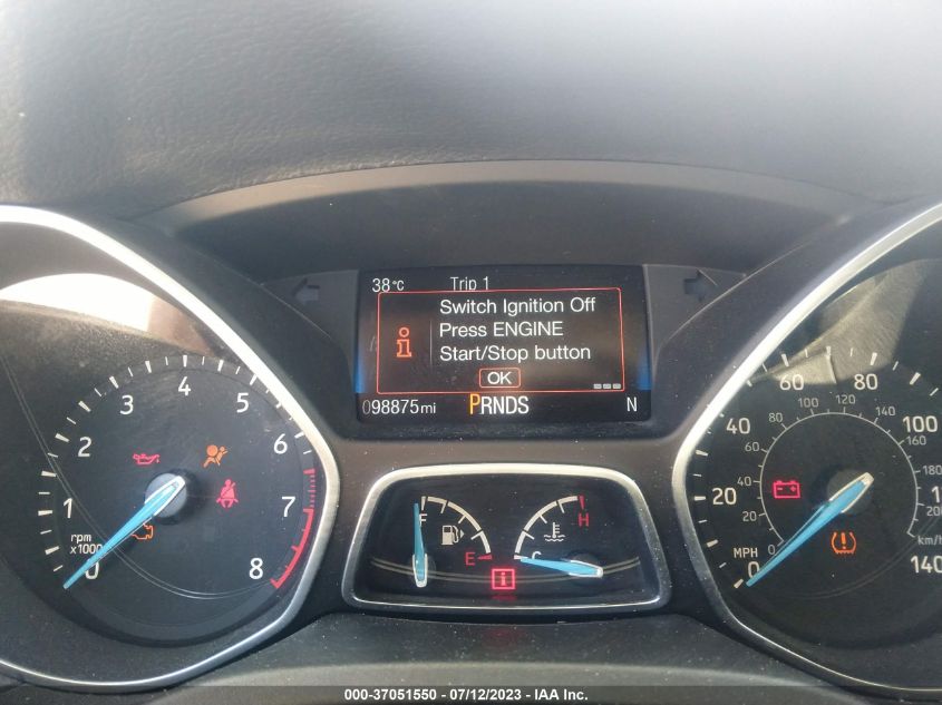 2017 FORD FOCUS TITANIUM - 1FADP3J27HL288128