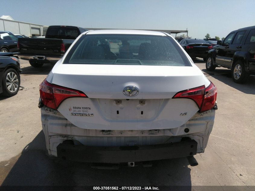 2019 TOYOTA COROLLA L/LE/SE/XLE/XSE - 5YFBURHE8KP861730