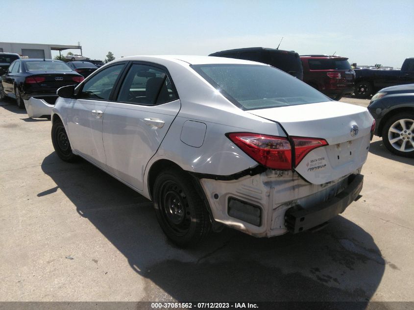 2019 TOYOTA COROLLA L/LE/SE/XLE/XSE - 5YFBURHE8KP861730