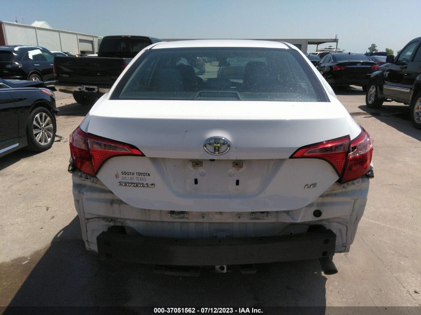 2019 TOYOTA COROLLA L/LE/SE/XLE/XSE - 5YFBURHE8KP861730