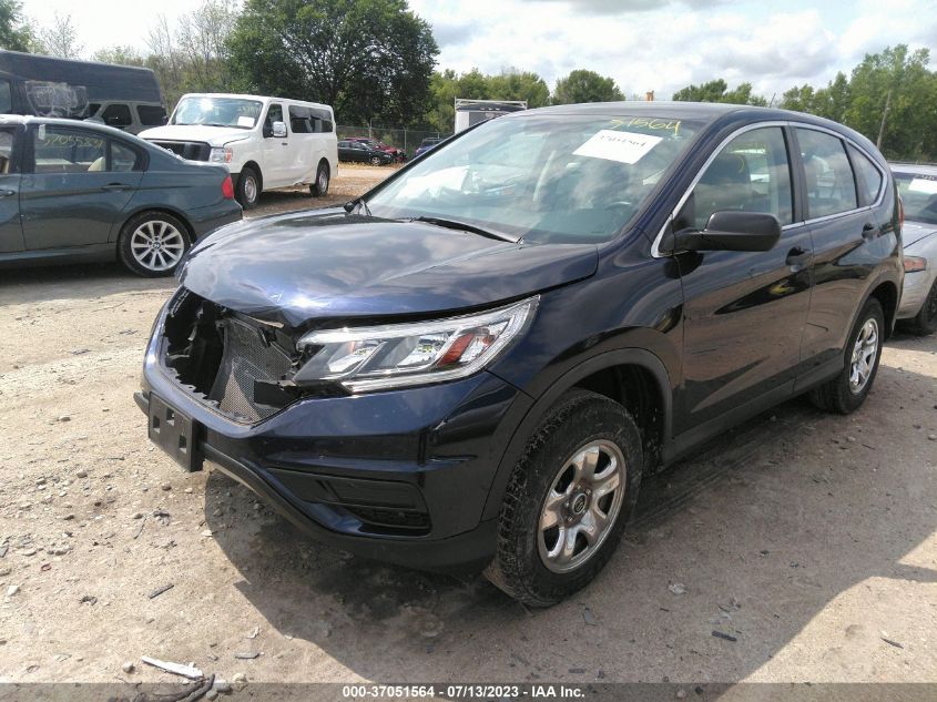 2015 HONDA CR-V LX - 5J6RM4H33FL124556