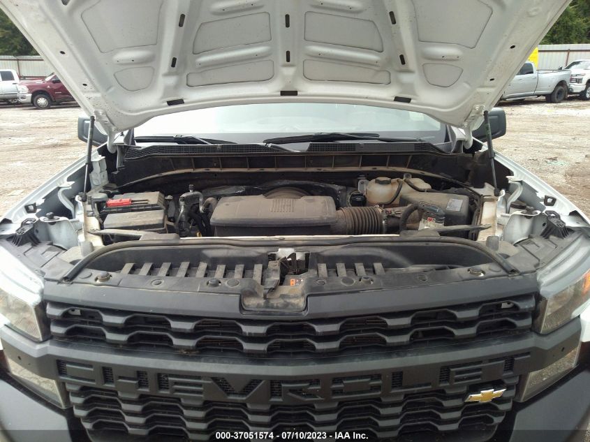 2021 CHEVROLET SILVERADO 1500 WORK TRUCK - 3GCUYAEF6MG100263